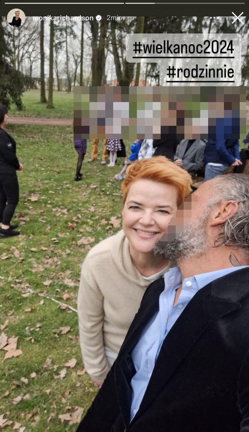 Monika Richardson celebruje Wielkanoc z nowym partnerem