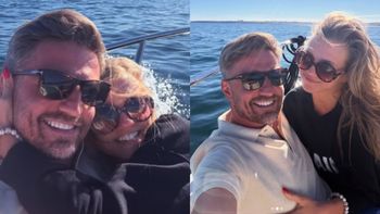 Agnieszka Kaczorowska i Marcin Rogacewicz wtulają się w siebie na jachcie, dryfując po oceanie. Fajnie spędzą Wielkanoc? (FOTO)