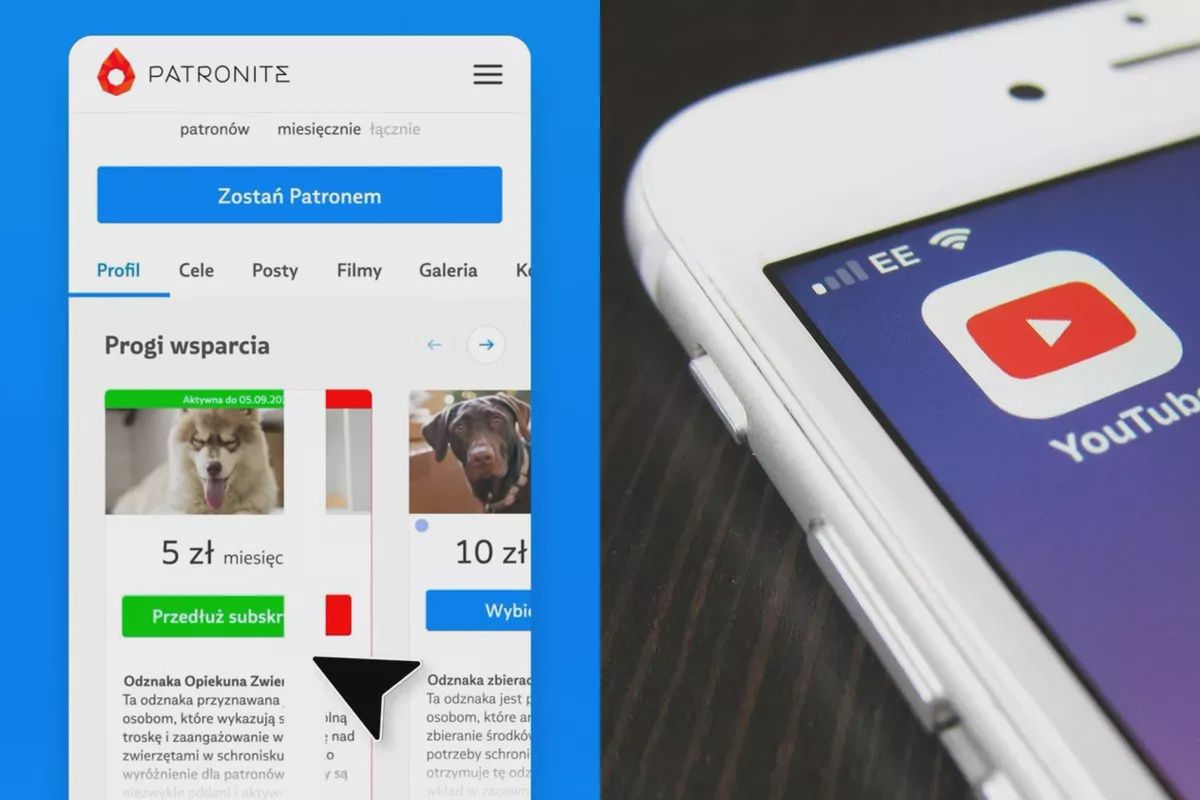 Patronite chce sprawiedliwości od YouTube’a. „Dajcie ludziom wybrać”