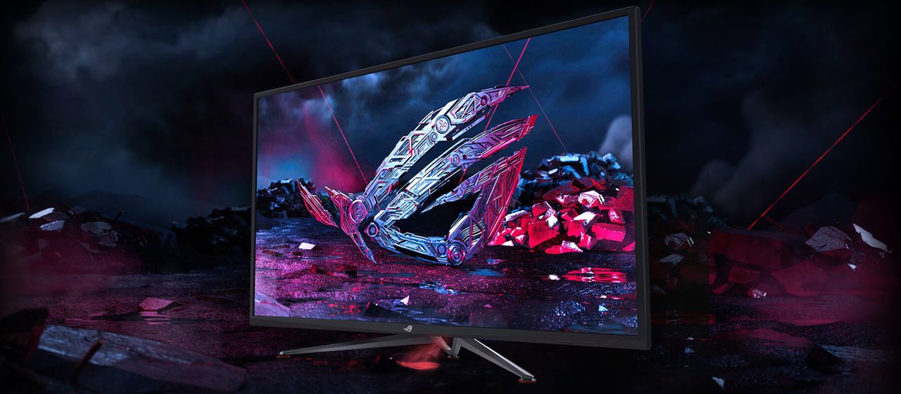 ASUS ROG Strix XG438Q. Największy monitor 4K UHD FreeSync 2 HDR