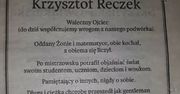 Zmarł matematyk z Krakowa. Na nekrologu umieścili zadanie. Rozwiążesz?