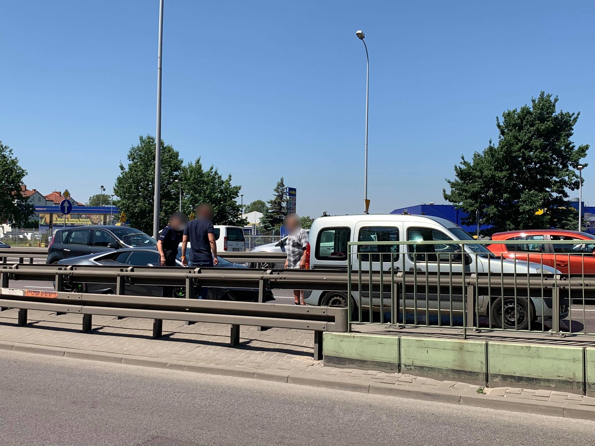 Na miejsce zdarzenia przyjechała policja