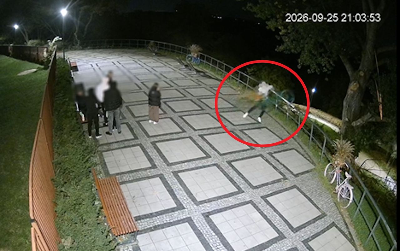 Była godz. 21:03. Nagrała ich kamera. Szuka ich policja