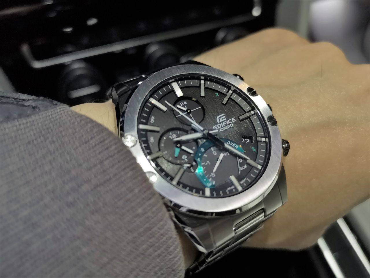 Casio edifice test hot sale