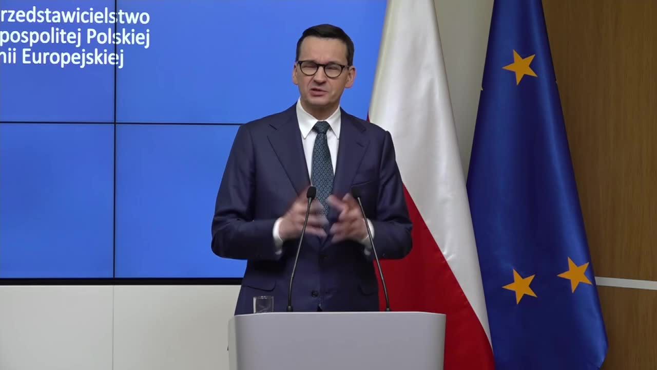 Premier po szczycie UE: Brak decyzji w sprawie wspólnych zakupów amunicji dla Ukrainy przez kraje europejskie to był rzeczywiście zawód