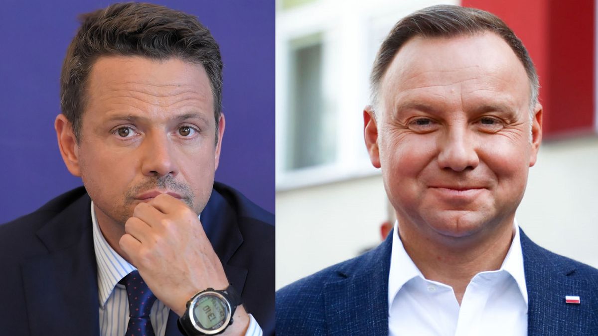 Andrzej Duda i Rafał Trzaskowski. Spotkanie 30 lipca