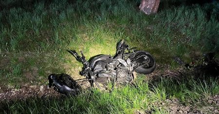 Nie żyje młody motocyklista. Dostał mandat, chwilę później zginął