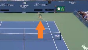 Tak grał mistrz US Open. Przeciwnik tylko spojrzał [WIDEO]