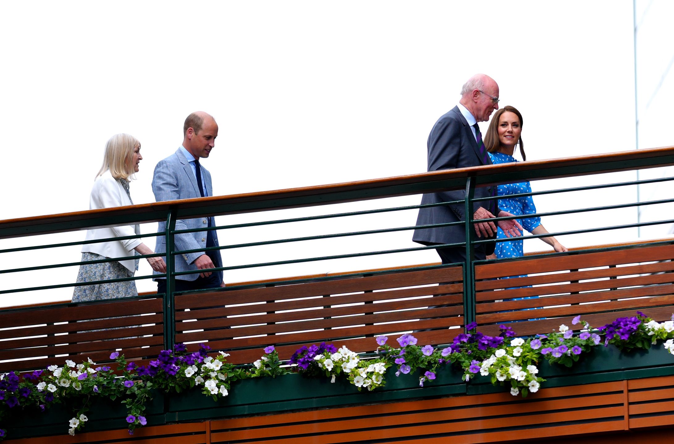 Kate Middleton i książę William na Wimbledonie