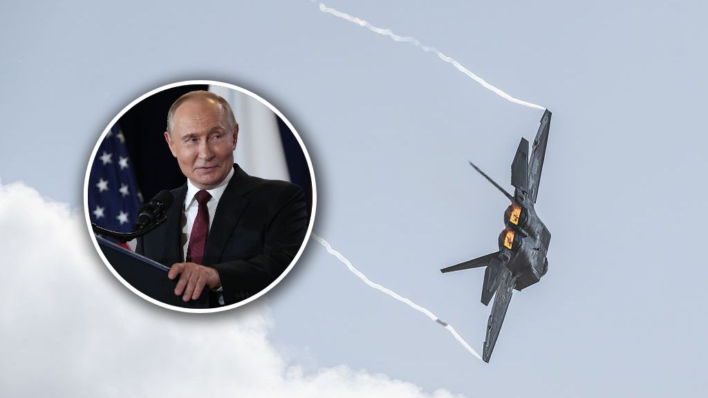 Putina eskortowały amerykańskie myśliwce 