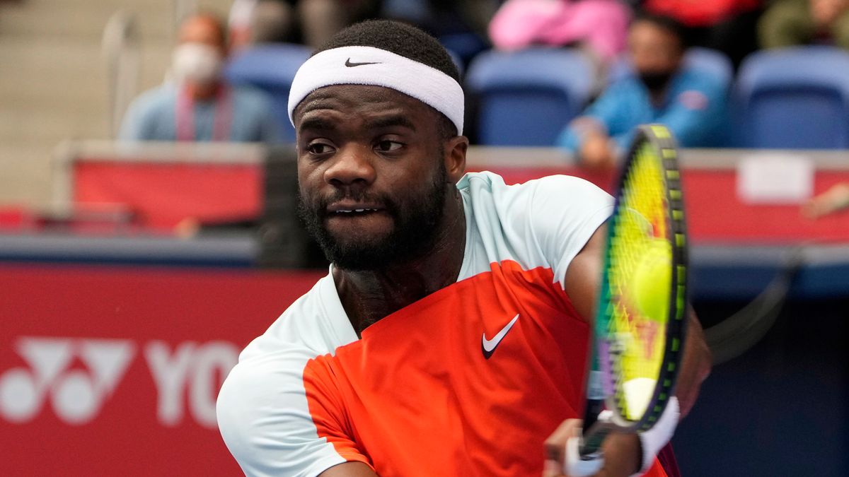 PAP/EPA / KIMIMASA MAYAMA  / Na zdjęciu: Frances Tiafoe