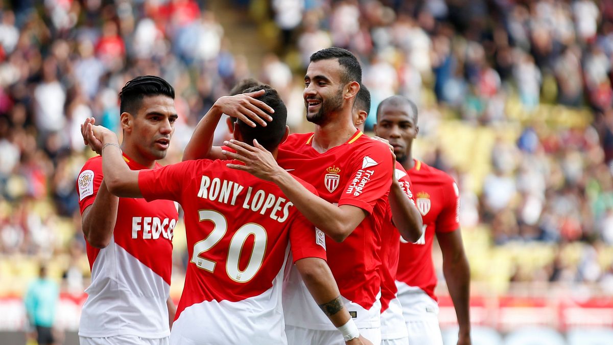 Na zdjęciu radość piłkarzy AS Monaco