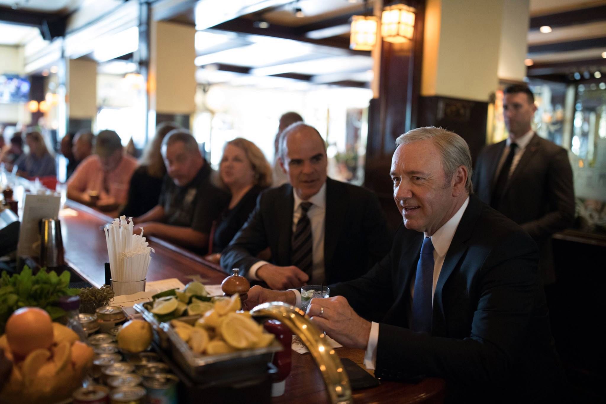 Pete Souza, fotograf Obamy, oficjalnie odpowiada za zdjęcia prezydenta Underwooda z „House of Cards” 3