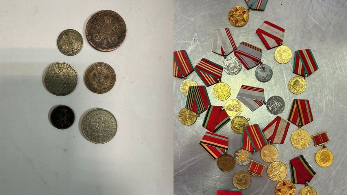 Chciał wjechać z radzieckimi pamiątkami do Polski