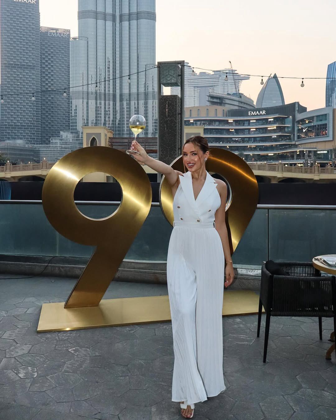 Caroline Derpienski w Dubaju