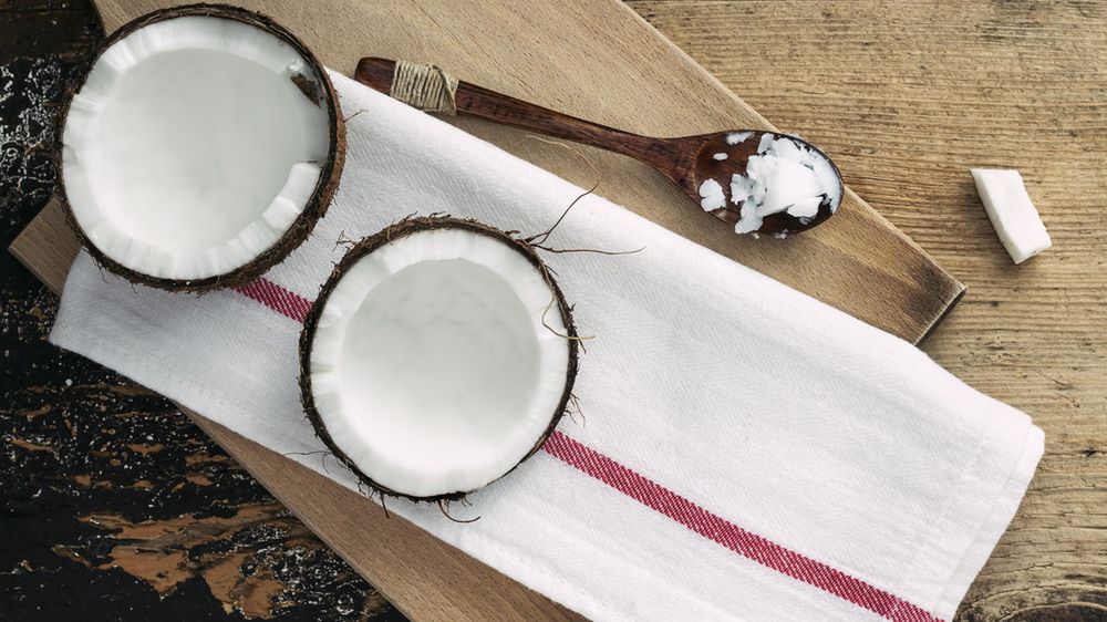 Świeża śmietanka kokosowa (wyciśnięta ze startego miąższu)