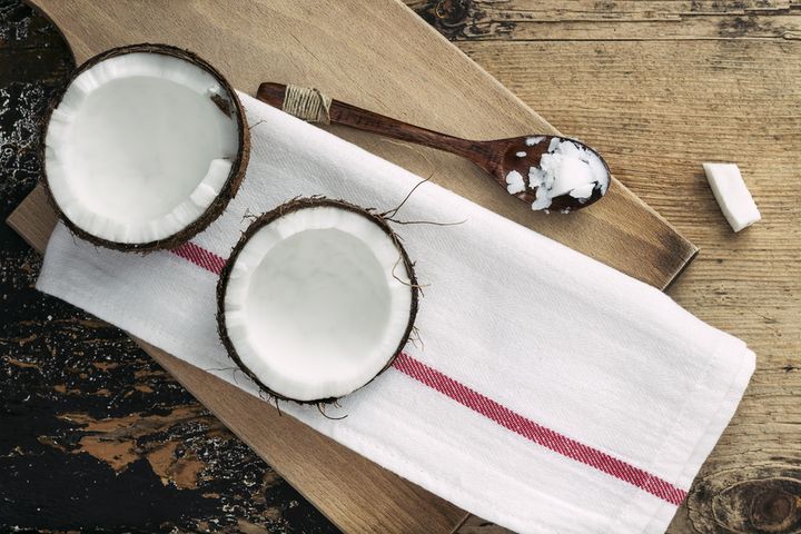 Świeża śmietanka kokosowa (wyciśnięta ze startego miąższu)