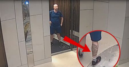 Kamera uchwyciła go w hotelu. Znasz? Dzwoń po policję