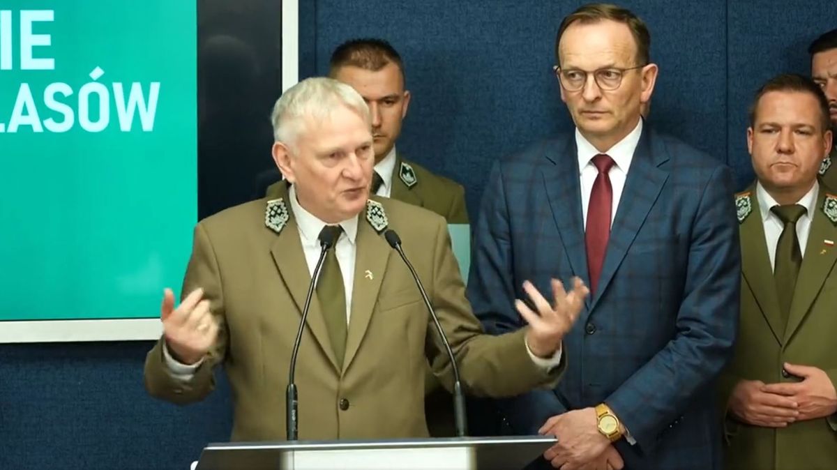 Głośna konferencja Lasów Państwowych