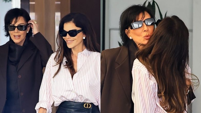 Kris Jenner i Lauren Sanchez na spotkaniu biznesowym
