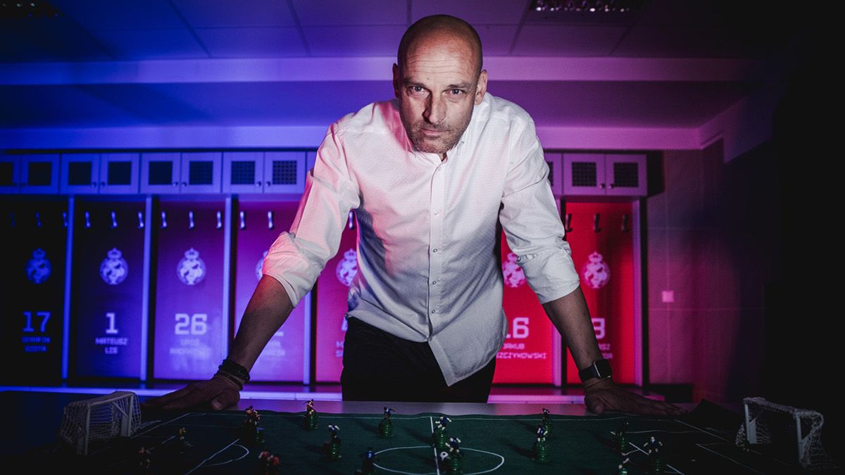 Materiały prasowe / Wisła Kraków / Na zdjęciu: Adrian Gula