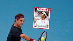 Okładka z Federerem wzbudziła kontrowersje. Wszystko przez to zdanie