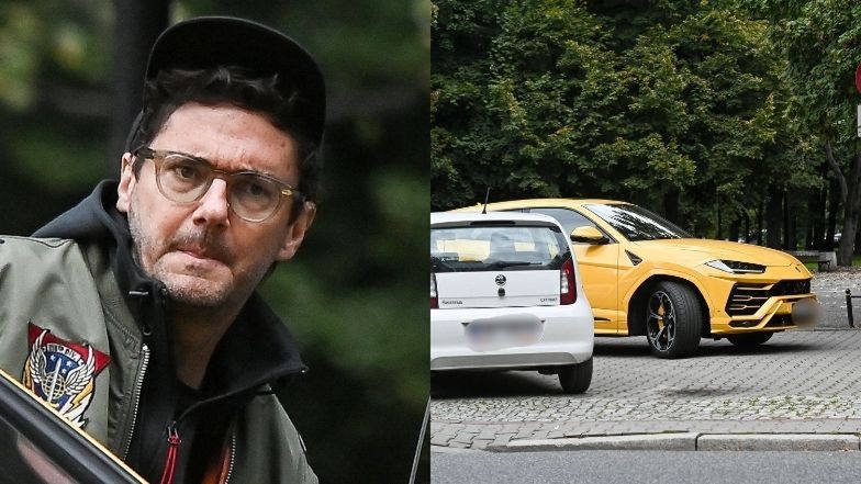 Kuba Wojewódzki łamie przepisy podczas jazdy po Warszawie