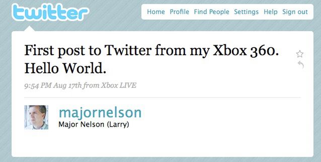 Facebook i Twitter na Xbox 360 tylko dla złotych użytkowników