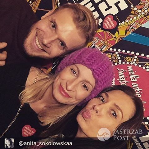 Magda Schejbal, Anita Sokołowska i Tomasz Ciachorowski - WOŚP 2017