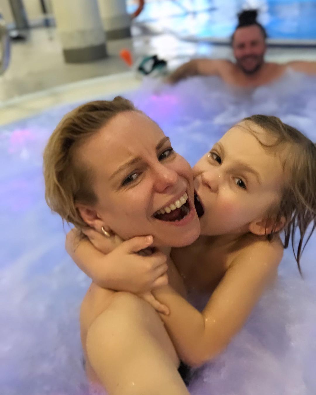 Alicja Janosz z synkiem