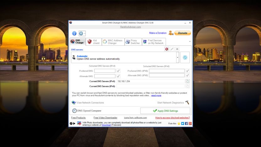 Smart DNS Changer & MAC Address Changer 2