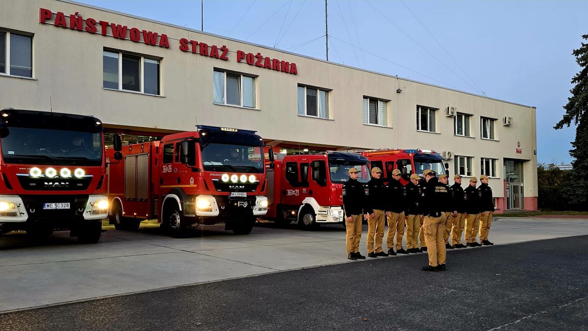 Hołd dla poległych strażaków