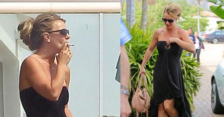 Britney Spears z papierosem... (ZDJĘCIA)