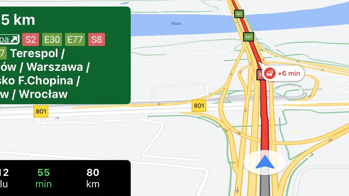 Nowa funkcja Google Maps