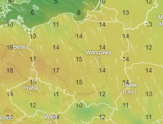 Prognoza na niedzielę 23 marca