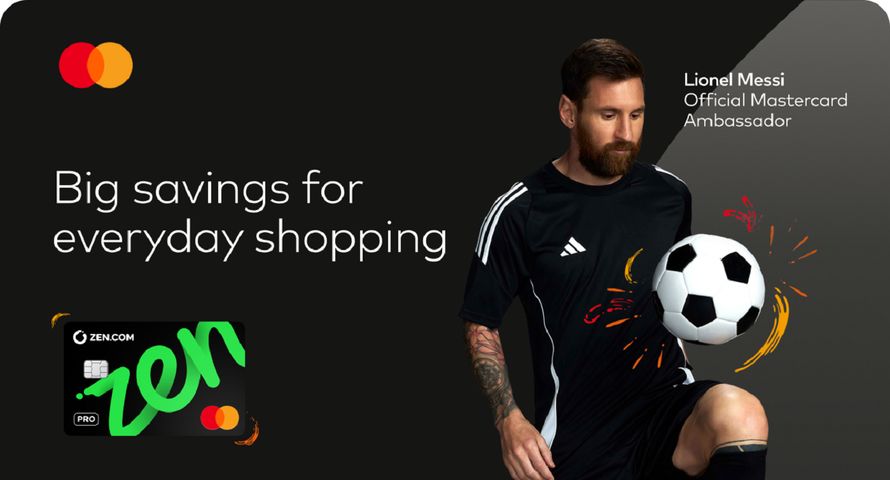 ZEN.com i Mastercard ruszają z globalną kampanią z Lionelem Messim