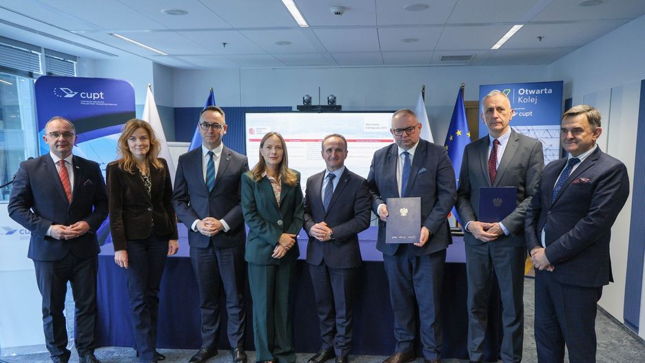 briefing prasowy w Centrum Unijnych Projektów Transportowych