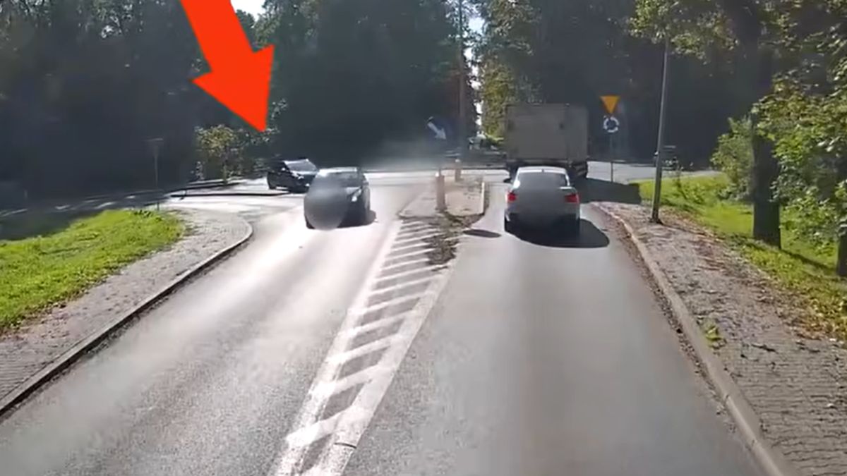 Kuriozalne zdarzenie w Kostrzynie nad Odrą.