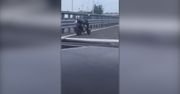 Zobaczył motocykl na włoskiej autostradzie. Nie mógł uwierzyć własnym oczom