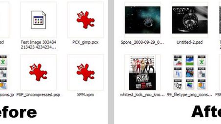 Jak włączyć podgląd miniatur dla niestandardowych formatów obrazków? 1