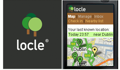 Locle - lokalizacja bez GPS, serwis społecznościowy.