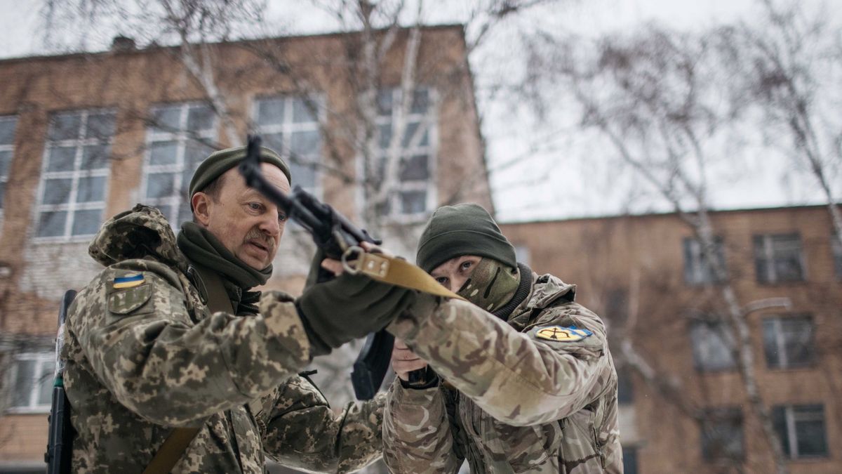 Ukraińcy przygotowują się do odpierania ataków Rosjan