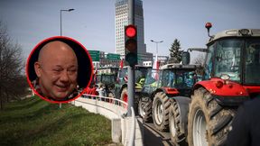 "Protest rolników to pikuś przy tym, co może się wydarzyć". Nie przebiera w słowach