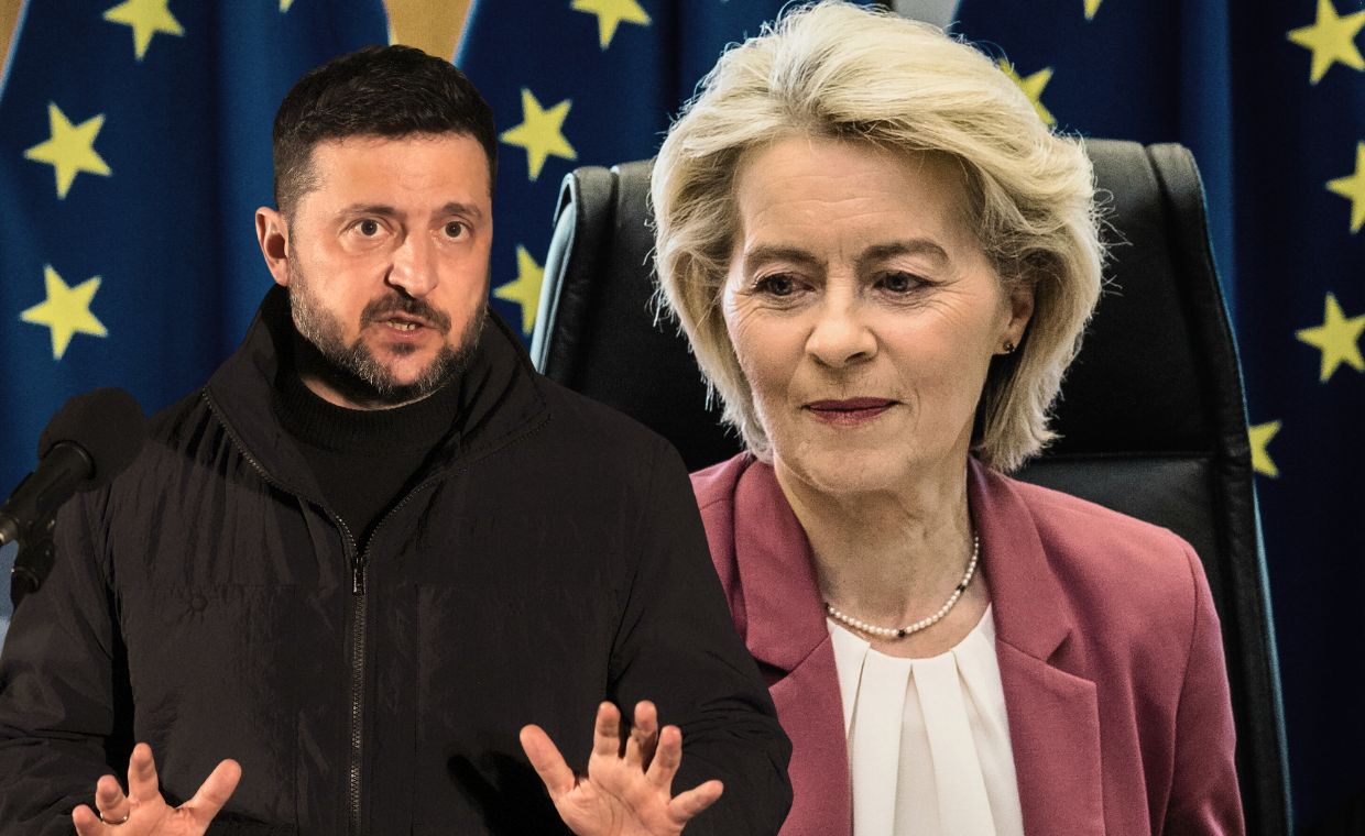 Zełenski krytykuje Europę za brak wsparcia