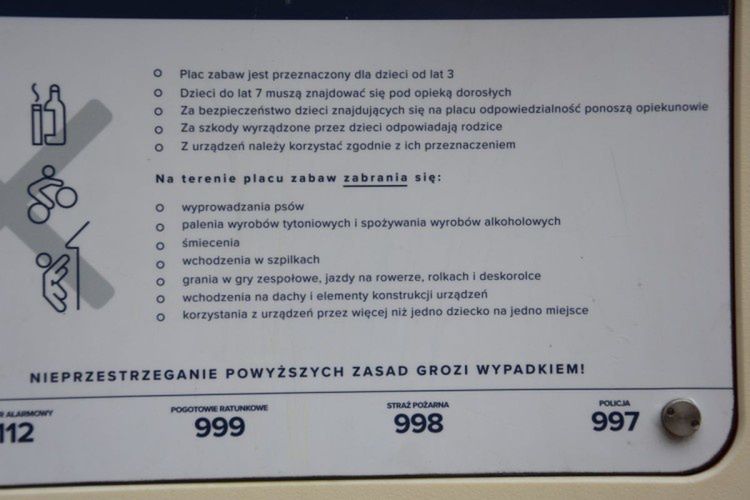 Plac zabaw we Wrocławiu. Tutaj dzieci mają się bawić po cichu