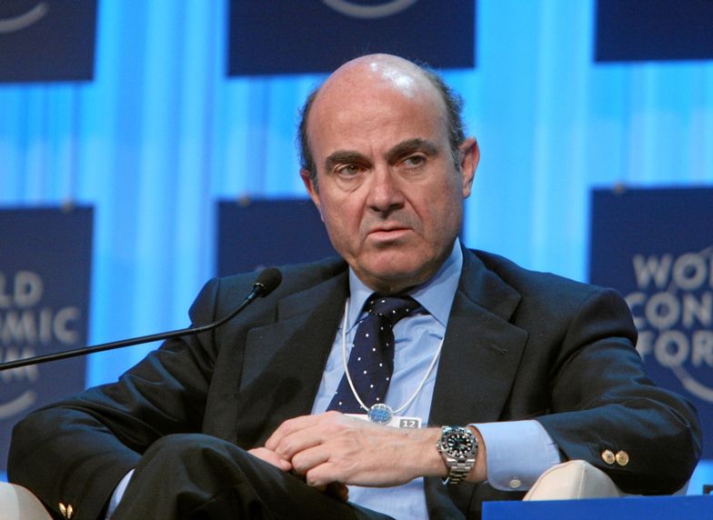 minister finansów Hiszpanii Luis de Guindos