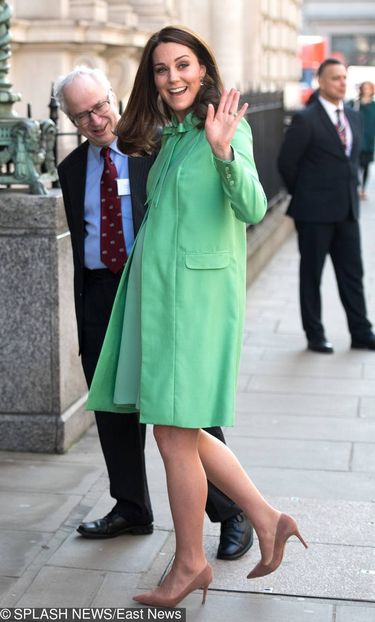 Księżna Kate w ciąży na sympozjum w Londynie