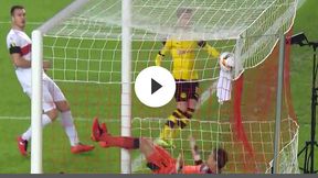 Puchar Niemiec: Stuttgart - BVB 0:1: gol Reusa