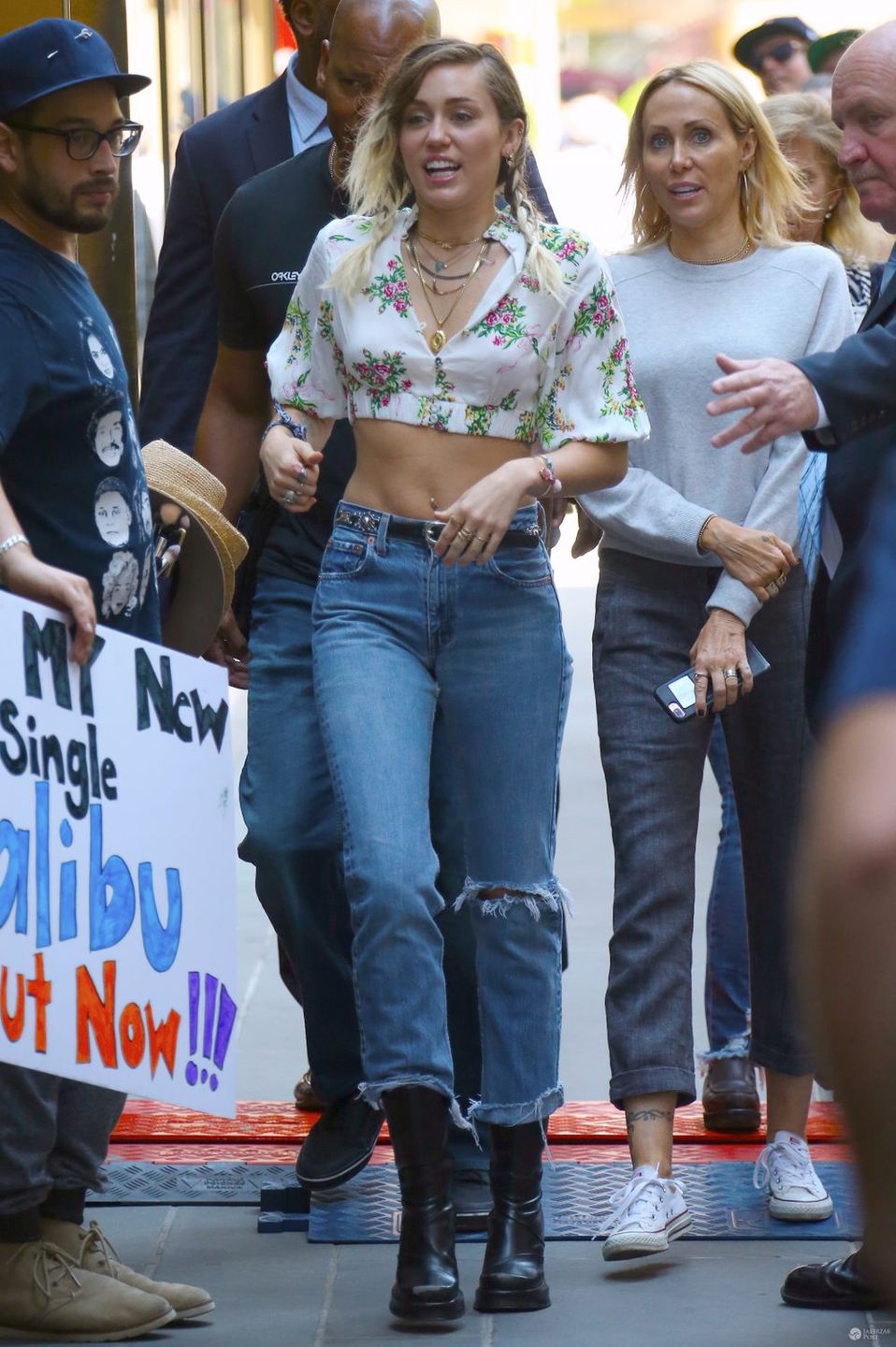 Miley Cyrus w naturalnym looku