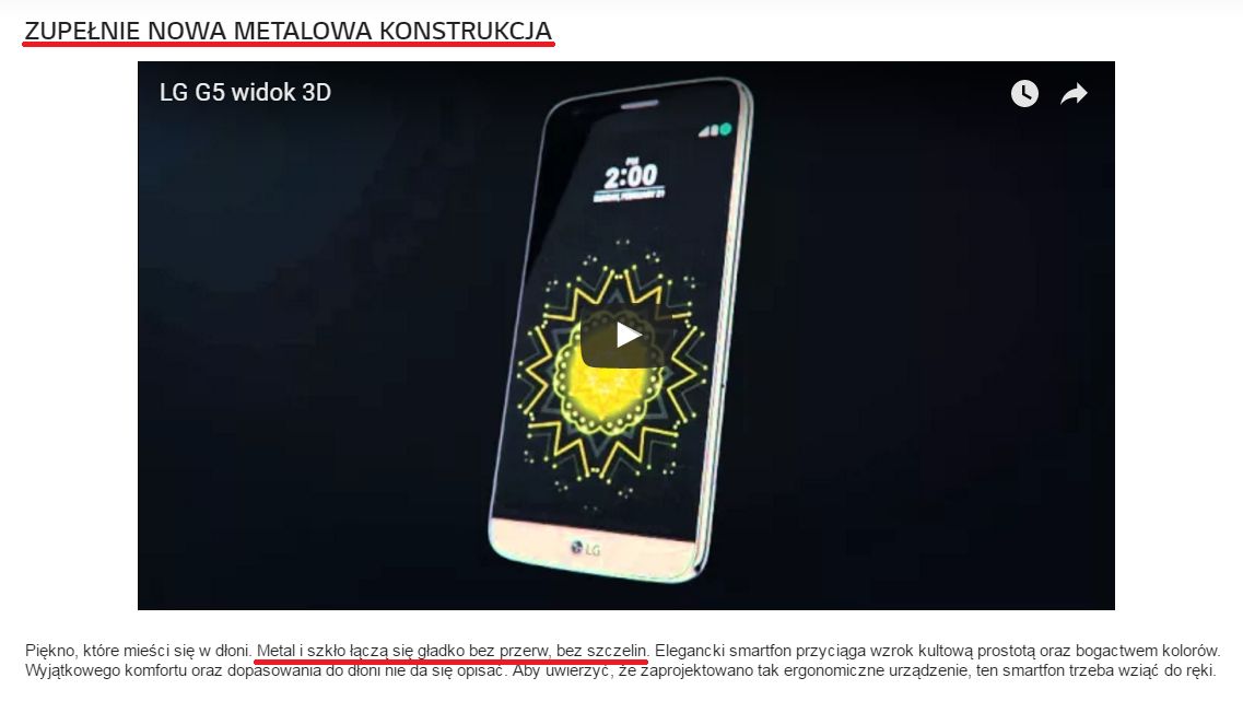 LG G5 ma metalową obudowę? Nie do końca... 2